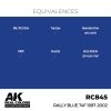 AK Interactive RC845 Rally Blue 74F 1997-2002 17 ml
